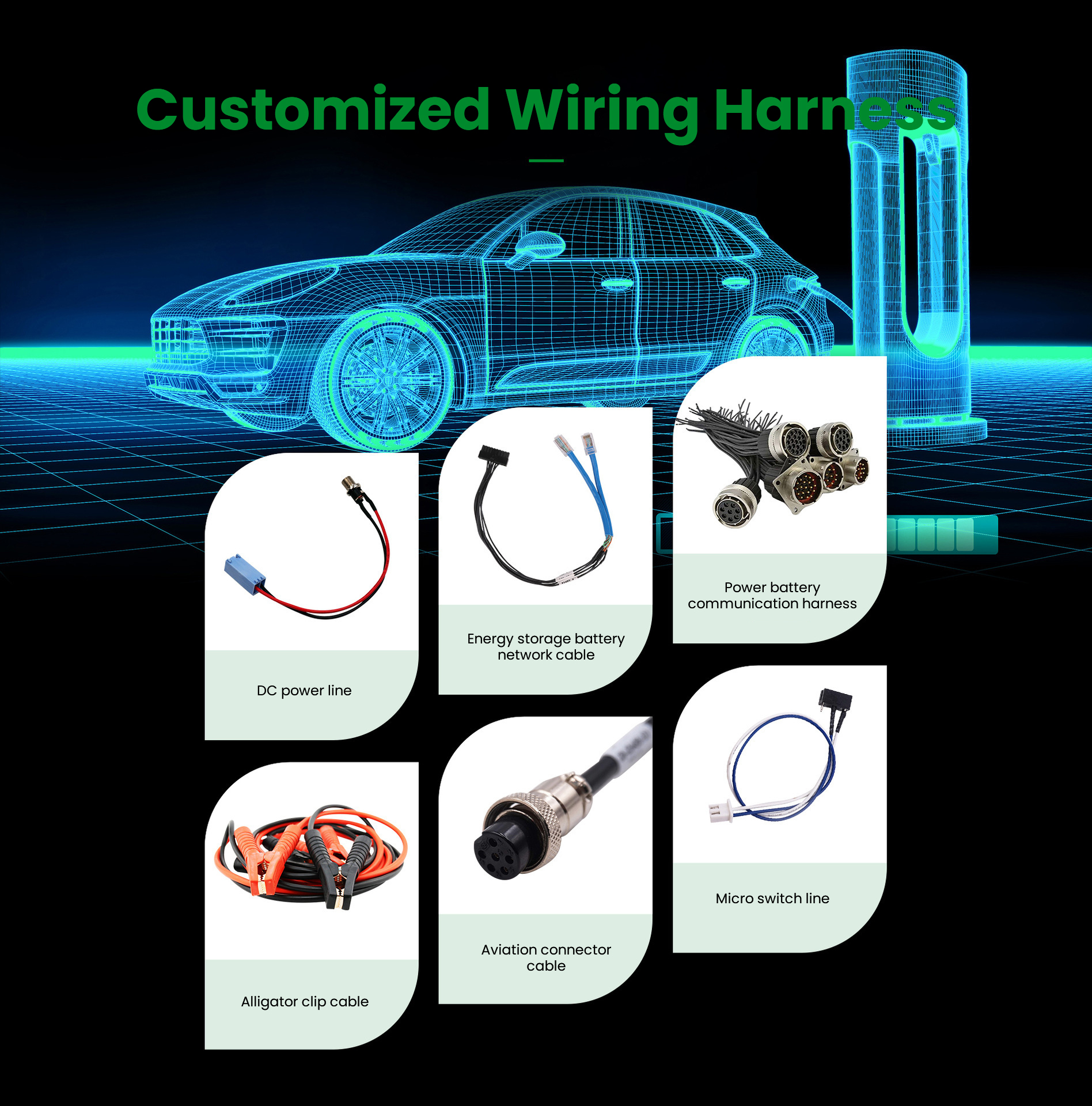 New energy wiring harness (3)