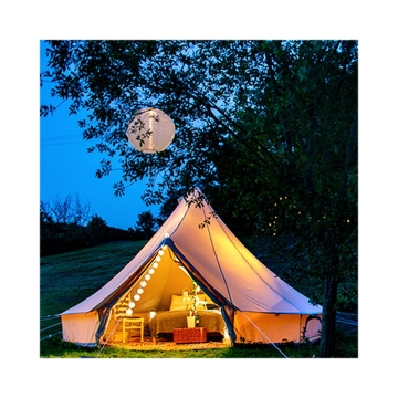 Camping Teepee Tent 3m Cotton Waterproof Bell Tent