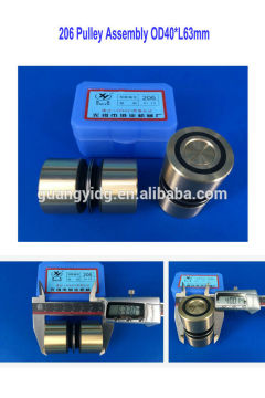 WEDM Brass Seat Pulley Assembly OD40*L63mm for CNC Wire Cut Machine