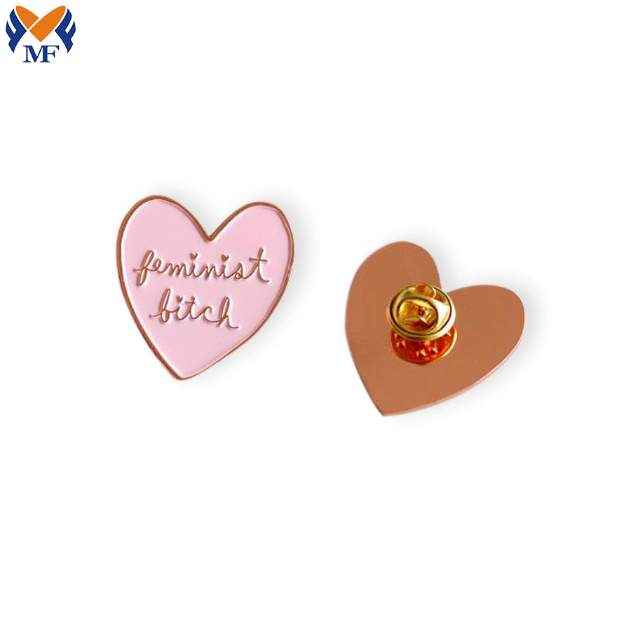 Enamel Pin Rose Gold