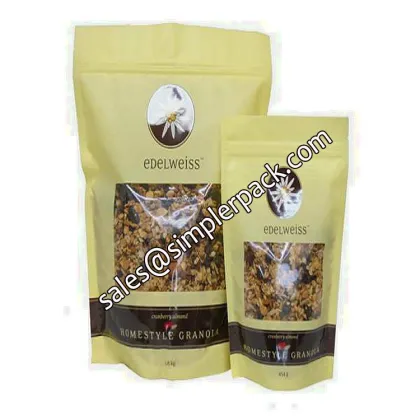 Zip Bag Packing Machine for Dried Durian with Four Head Weighers