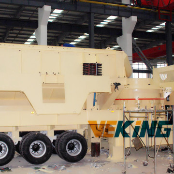 China Leading Easy Movable Mobile Cone Crusher Plant