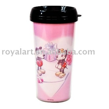 Double wall auto mug