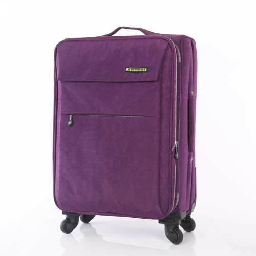 trolley koffer rolbagage zachte nylon bagage