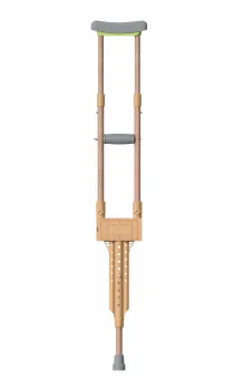 Durable Aluminum Axillary Crutches for Enhanced Stability