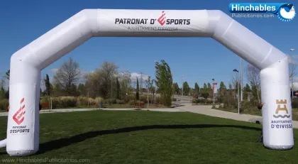 Commercial clown cartoon promotion inflatable arch door advertising