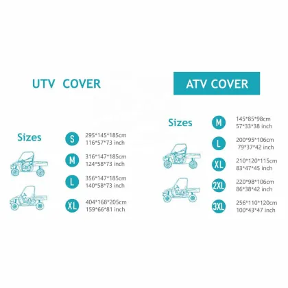 Custom Weatherproof Covers for Polaris RZR, Can-Am Defender, Kawasaki Ranger UTVs and ATVs