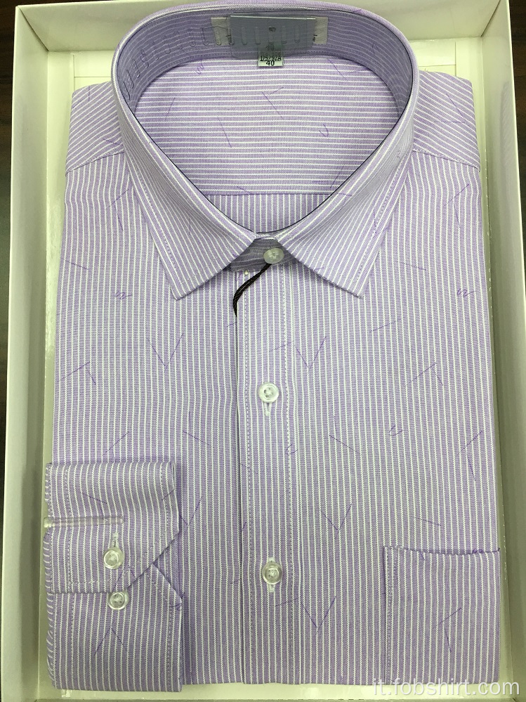 Camicia da lavoro personalizzata tinta in filo