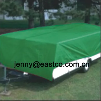 UV Treatment PE Tarpaulin Green Tarps