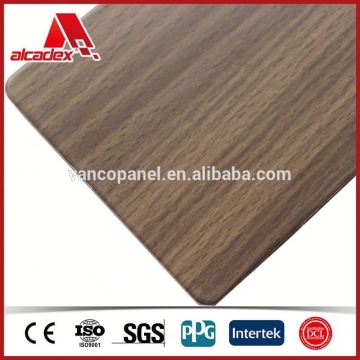 Wall Decorative Faux Wood ACP Plate