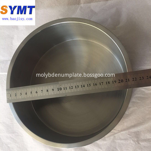 forging machining bright Mo1 99.95% molybdenum crucible