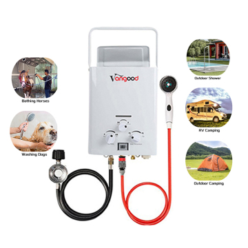 CE Gas Camping Camper Shower Heater: Propane Tankless Portable Hot Water Solutions