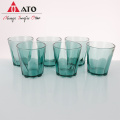 Ato Kitchen High Borosilicate Green Glass Water Cup