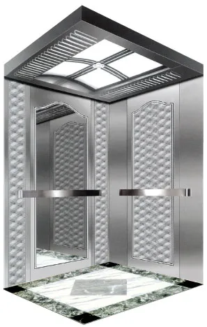 Passenger Elevator with Machine Room, Gearless Motor