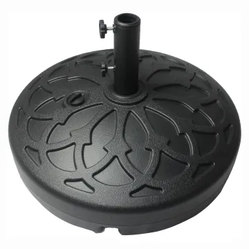 Uplion Heavy Duty HDPE Plastic Water Sand Filled Round Patio Umbrella Base