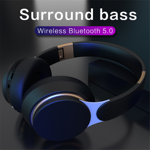 Headset Stereo tanpa Headphone Bluetooth Nirkabel Kawat