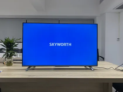 Skyworth 50/55 Inch 4K Smart LED TV with Full Flat Screen, Android OS, DVB-T2 Digital Signal and Analog Support