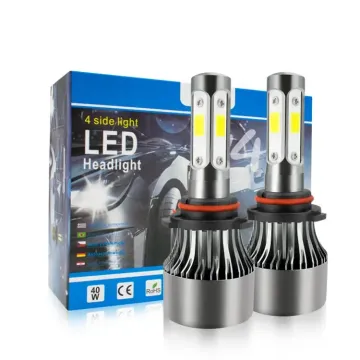 High Quality Car LED Headlights: 6000K 9006 Auto Parts with Universal Fitment and Enhanced Luminosity
