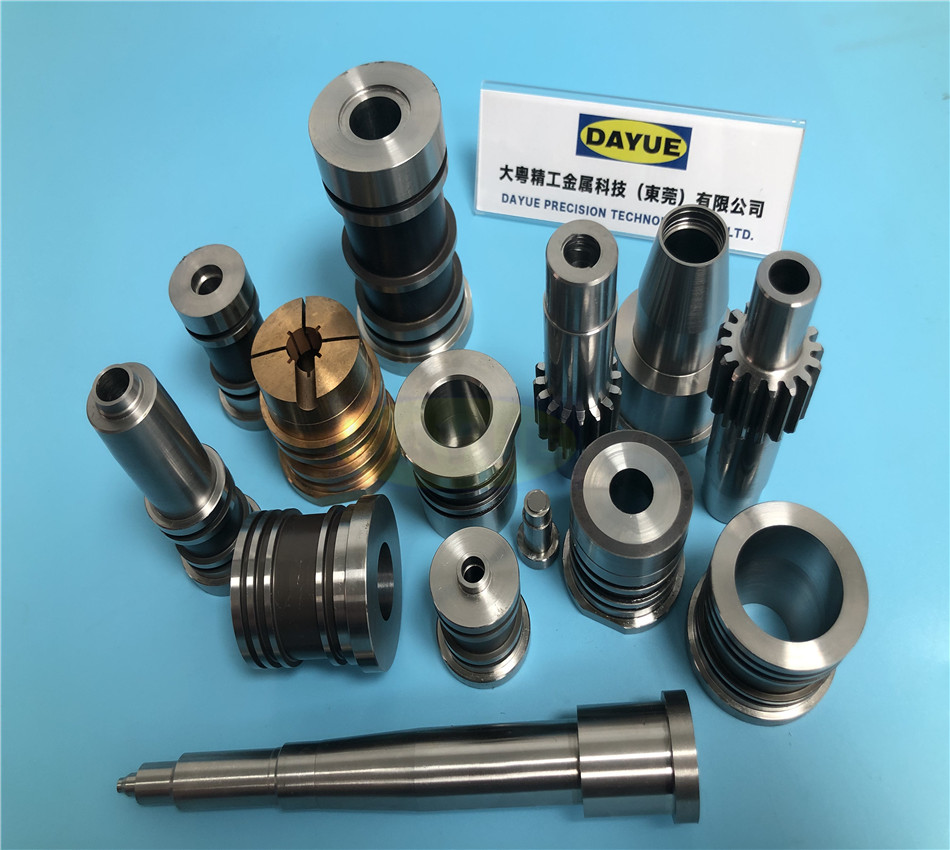 Mold components punch die and core pins machining