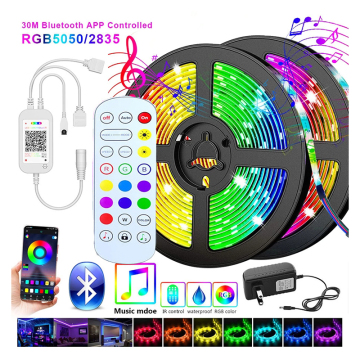 Alexa & Google Home Compatible Tuya WiFi IP65 Flexible Holiday Waterproof LED Strip Lights
