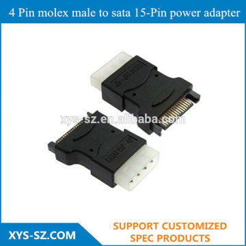 4 Pin molex male to sata 15-Pin power adapter