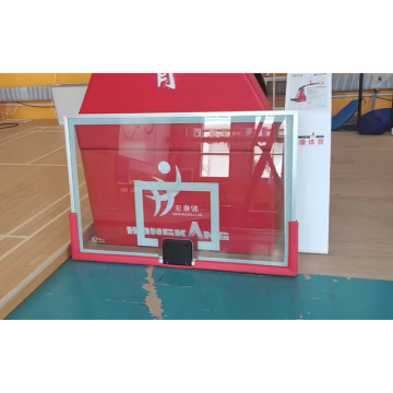 Hongkang HK-1612 Basketball Hoop with 10mm Tempered Glass Backboard