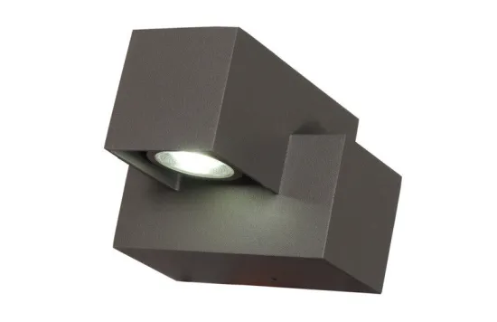 Dark Grey Led Wall Light 4000k Natural White For Street Lighting
