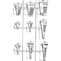 Softy Ice Cream Cone Machinery Tabletop Automatische machine