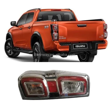 2020 dMax Smoke Tail Lights - LED Auto Lighting System Car Accessories for Isuzu D-Max 2020-2022