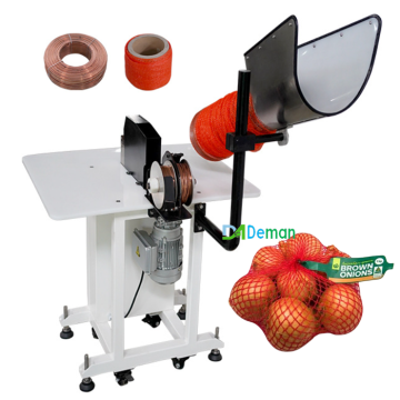 Hochwertige Obst- und Gemüse -Netto -Bag -Klippmaschine für Knoblauch, Zwiebel und Ingwerpackung