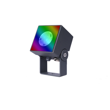 65x65mm 4.5W Narrow Beam DMX512 RGB IP65 Outdoor Landscape Spotlight