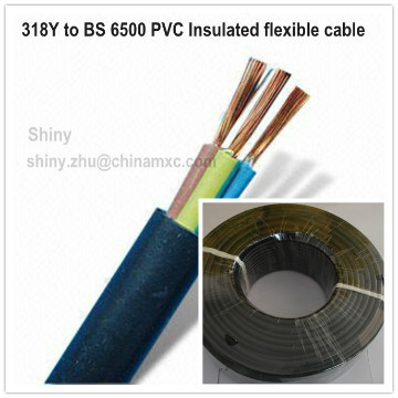 refrigerators H05VV-F Class 5 CU Conductor PVC round Cable RVV wire