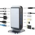 12-in-1 USB C Docking Station met 100W