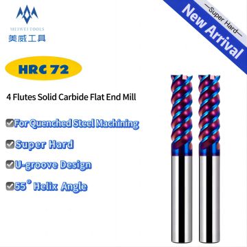 72HRC PAVNÍ KARBIDE CNC frézy