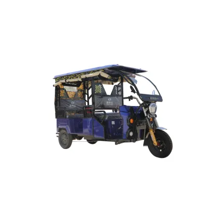 Hot Selling Factory Supply Electric Rickshaw 3-Wheel Passenger Tricycle E-Rickshaw Tuk-Tuk