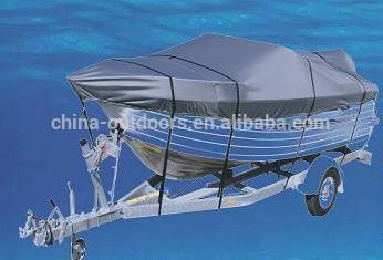 600D solution dyed polyester Boat Cover trailerable boat cover