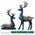 Modern 11.4" Large Deer Decorations