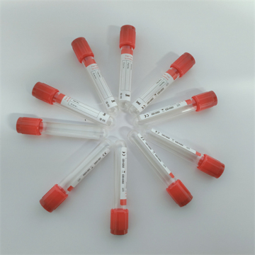 Single Use Plastic Glass Plain Blood Collection Tube