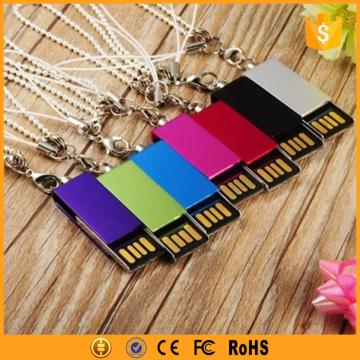 colorful metal swivel bulk usb flash drive pendrive 4gb