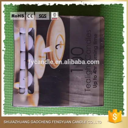 smokeless palm wax tealight soy candles