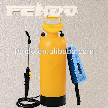 portable car washer tool kit 8L Water Portable Pressure Manual Car Washer