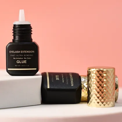 MANJESEN Waterproof Sealant Lash Glue for Black Eye Lash Extensions