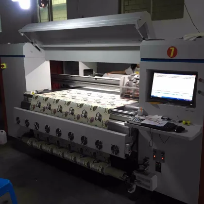 Mutoh Digital Textile Roller Printing Machine with Belt Feed