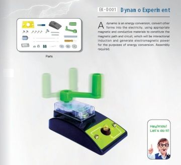  Dynamo Experiment Ce Rohs Diy Educational Toys Non Toxic Experiment Kit