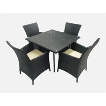 Outdoor Furniture Rattan Table and Chair Set