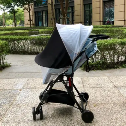 Foldable Stroller Sunshade Mosquito Net