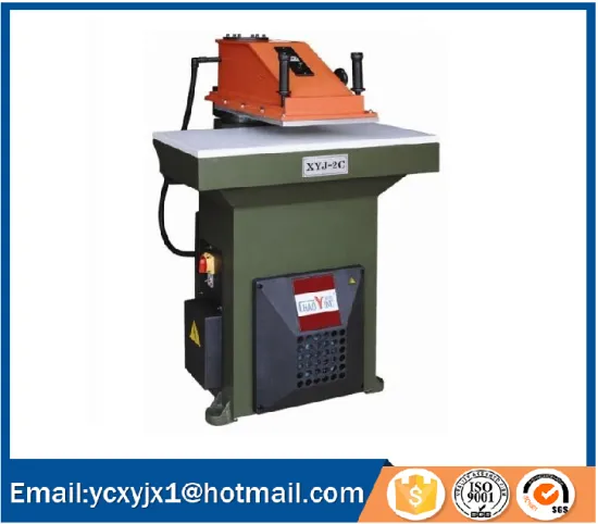 Automatic hydraulic swing arm die cutting press machine/leather cutting press