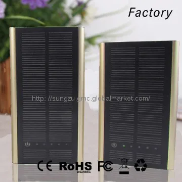 Dual solar back up charger and solar battery charger