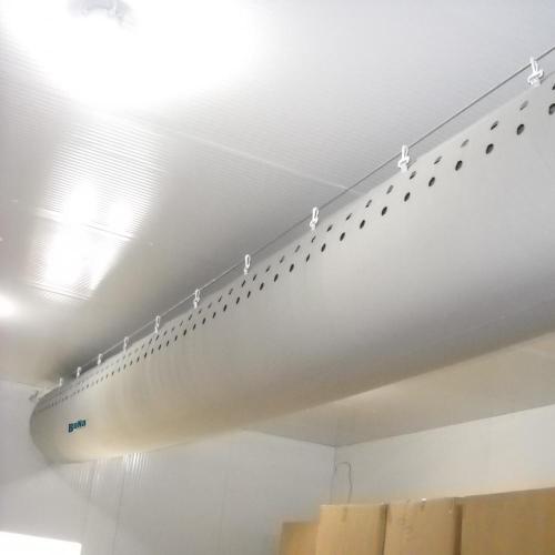 Application of Fabric Air Duct in Medical Warehouses
