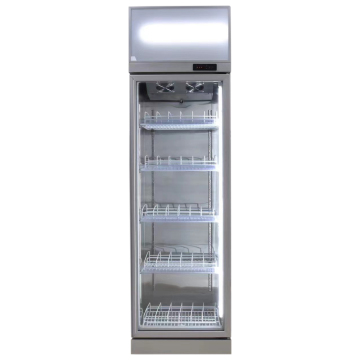 Glass Door Beverage Cooler Freezer for Drink Display